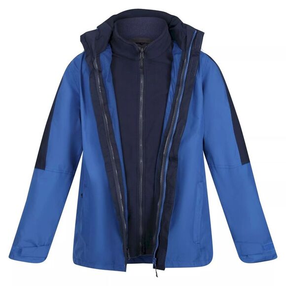 Regatta Defender III Mens 3-in-1 Waterproof Windproof Casual Jacket /Coat / Roy - Picture 3 of 8